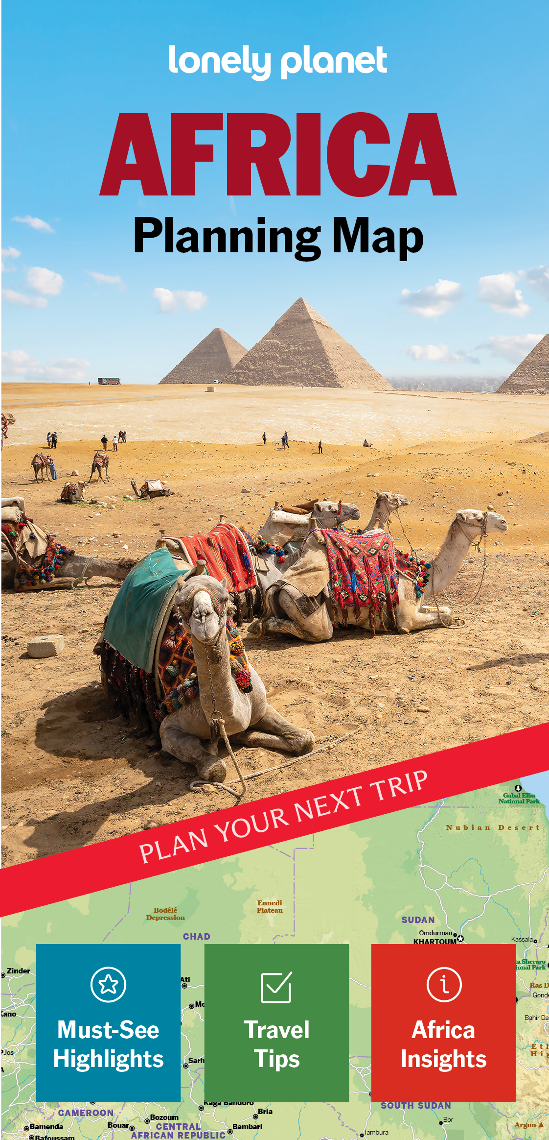 Lonely Planet Africa Planning Map
