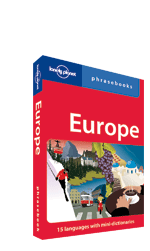 Europe Phrasebook