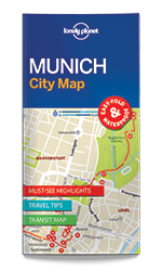 Munich City Map Lonely Planet - Munich City Map Large